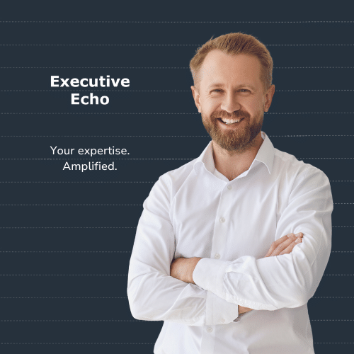 careers at executive echo image of professional man